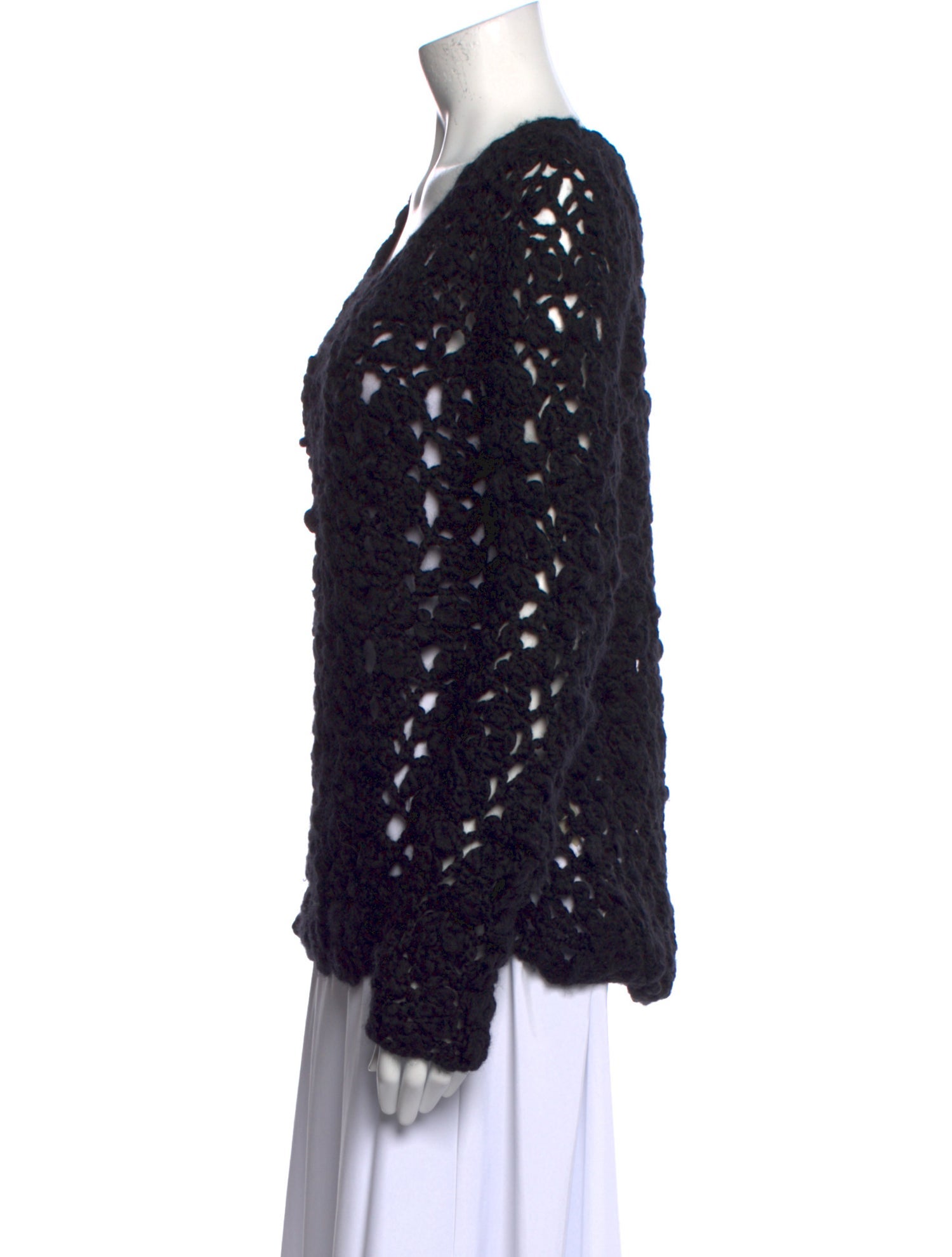 Bergdorf Goodman Wool Scoop Neck Sweater