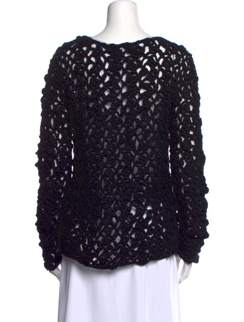 Bergdorf Goodman Wool Scoop Neck Sweater