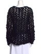 Bergdorf Goodman Wool Scoop Neck Sweater
