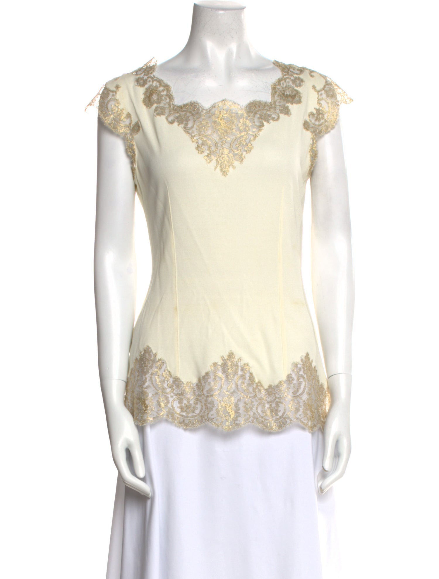 Bergdorf Goodman Silk Printed Blouse