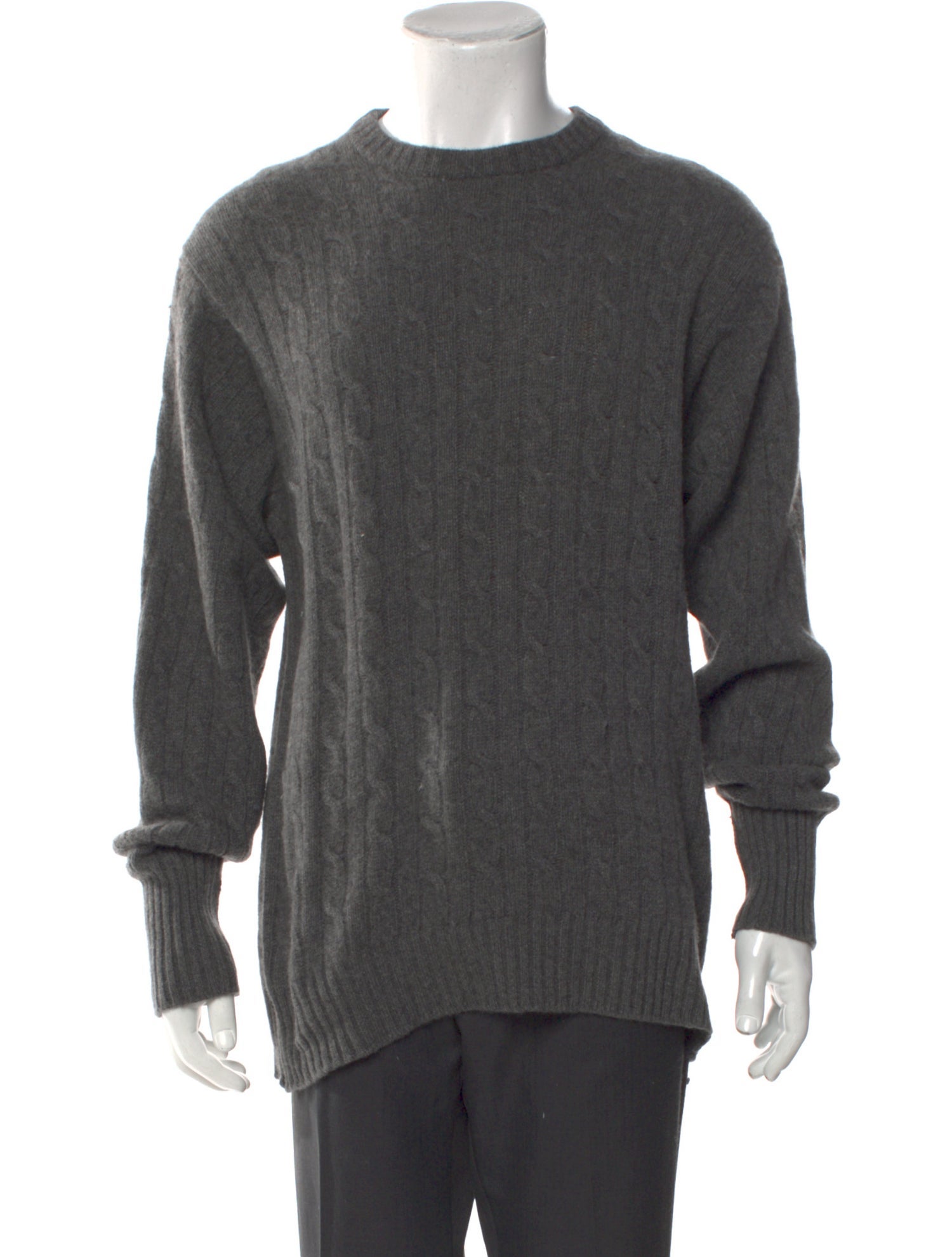 Bergdorf Goodman Cashmere Crew Neck Pullover