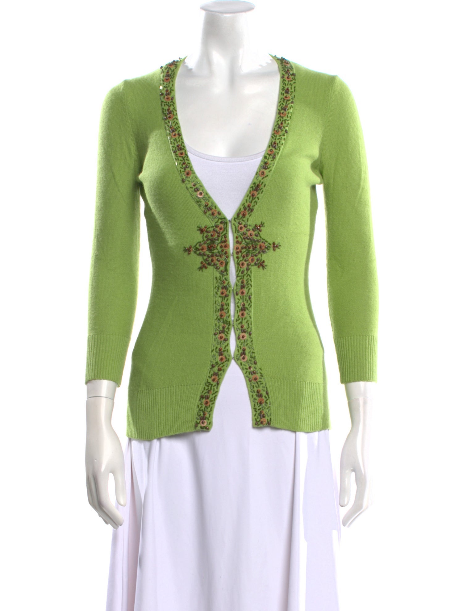 Bergdorf Goodman V-Neck Sweater