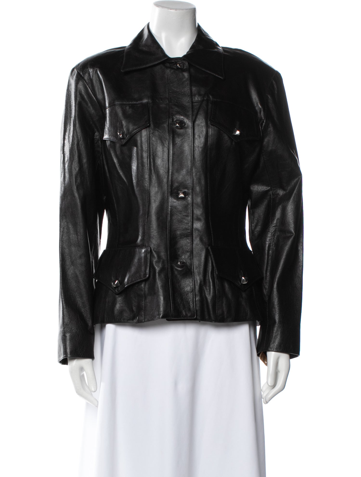 Bergdorf Goodman Leather Jacket w/ Tags