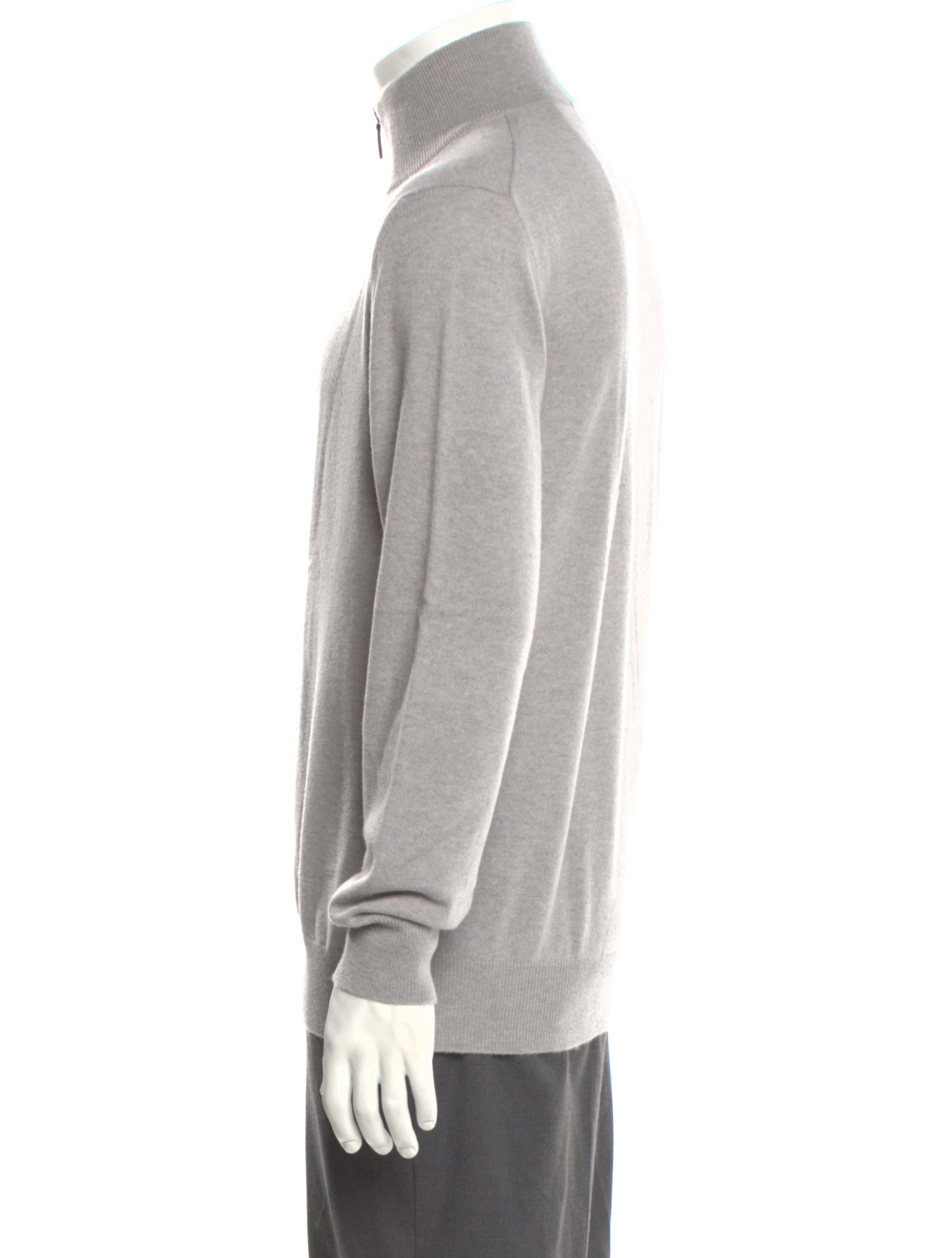 Bergdorf Goodman Cashmere Mock Neck Pullover