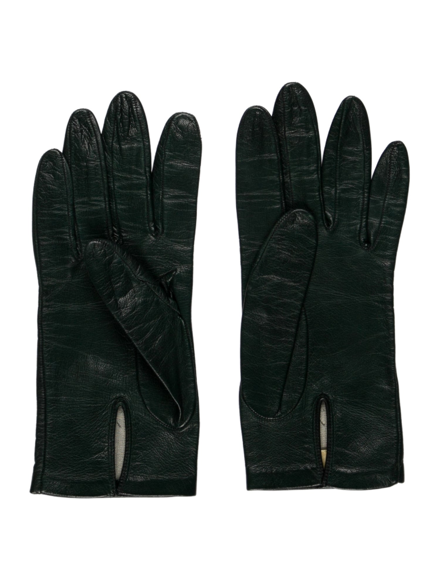 Bergdorf Goodman Winter leather gloves