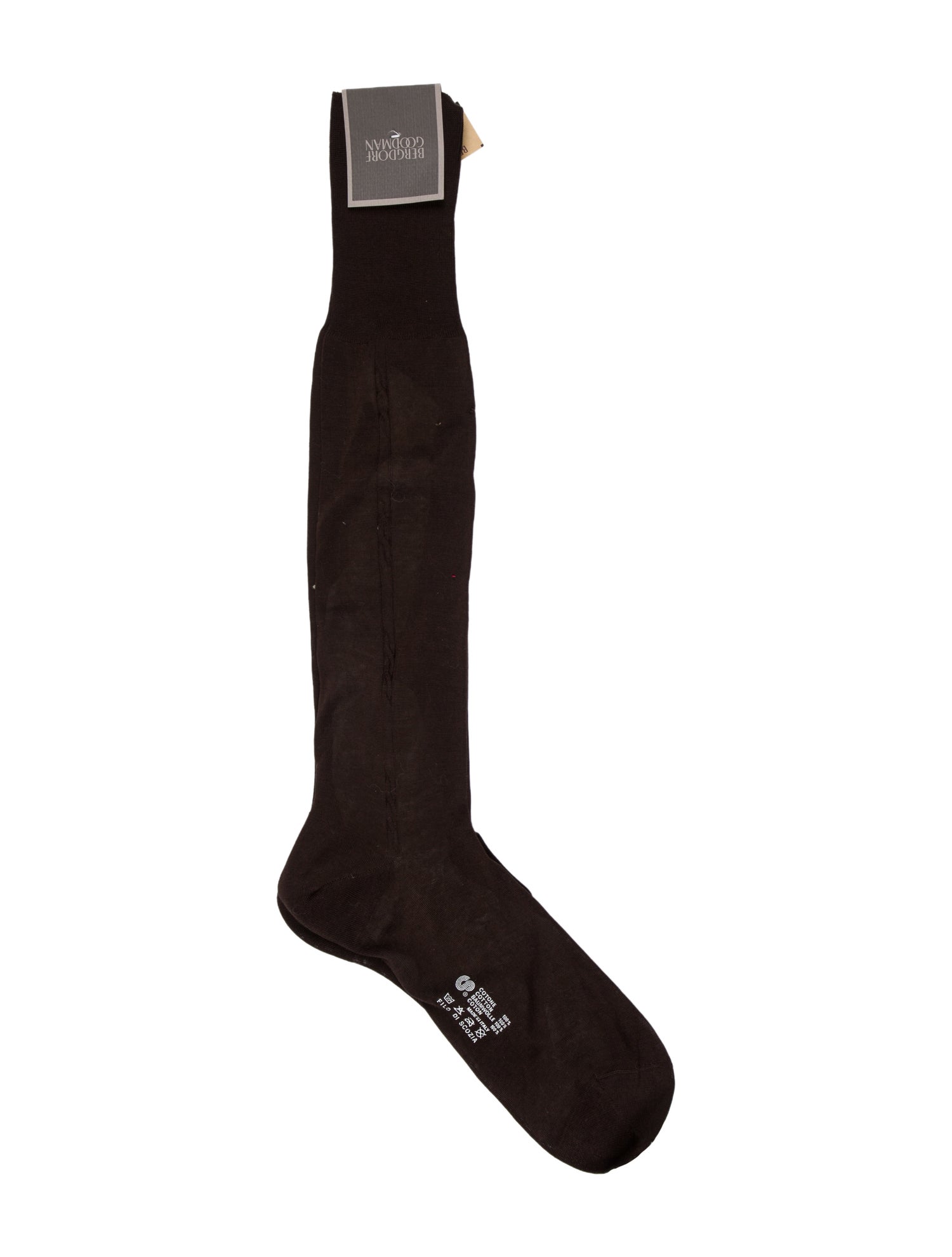 Bergdorf Goodman Solid Socks w/Tags