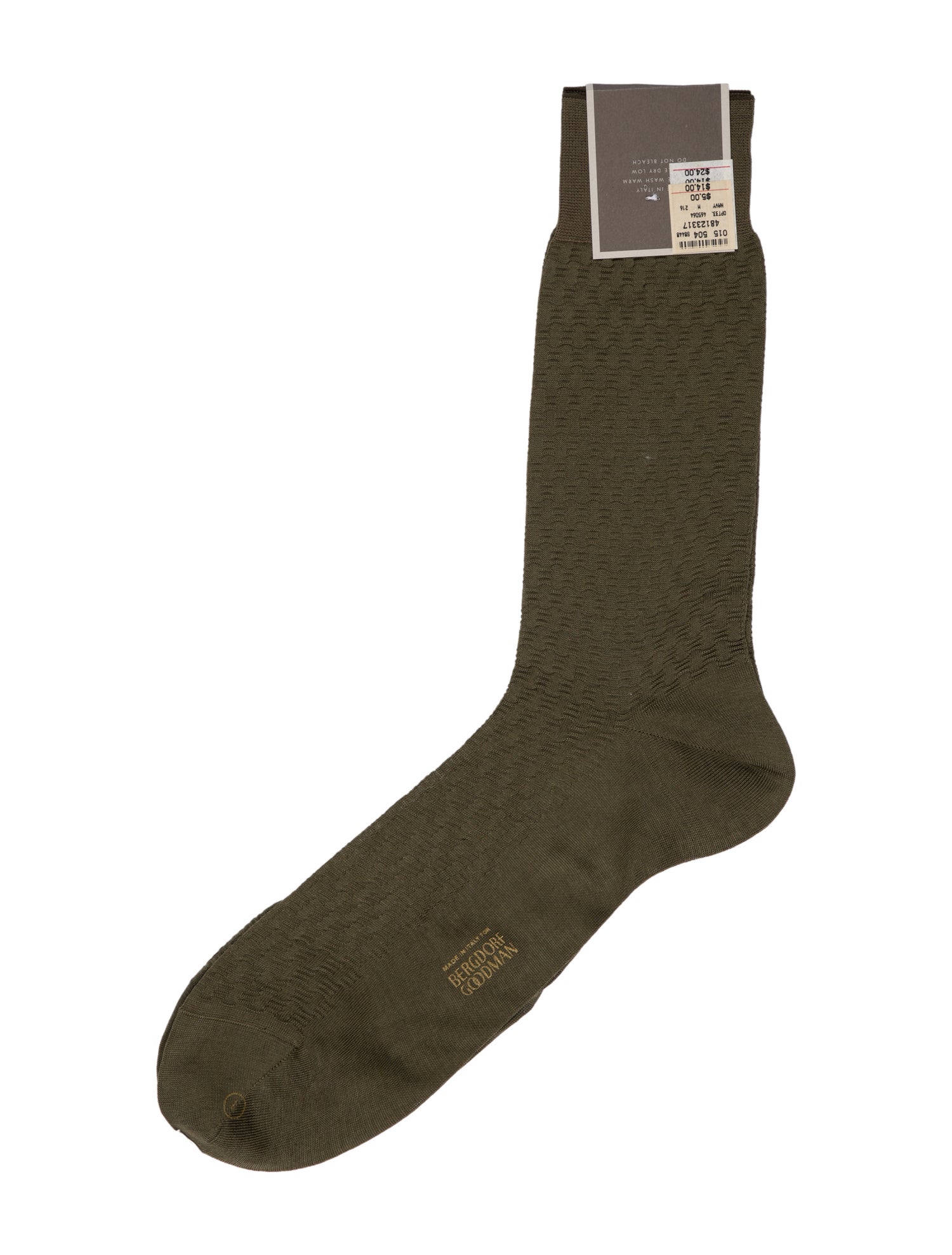 Bergdorf Goodman Long solid Socks w/Tags