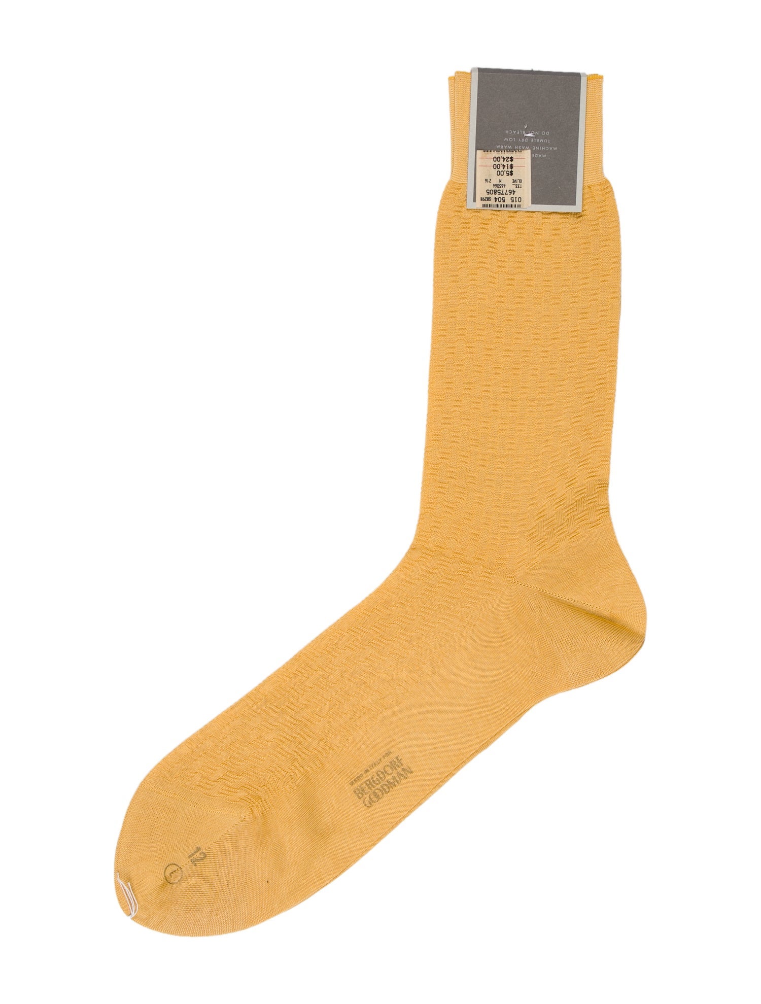 Bergdorf Goodman Solid Socks w/Tags