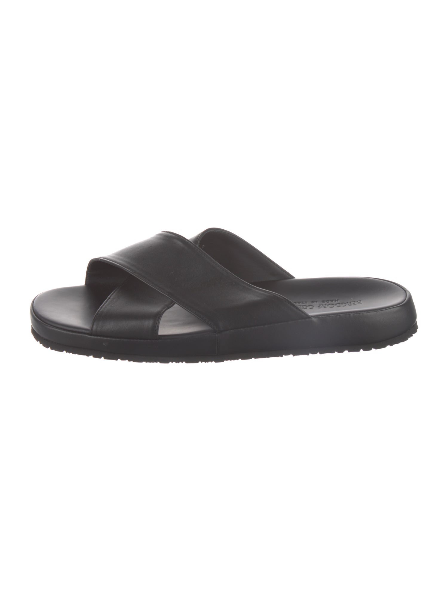 Bergdorf Goodman Leather Slides