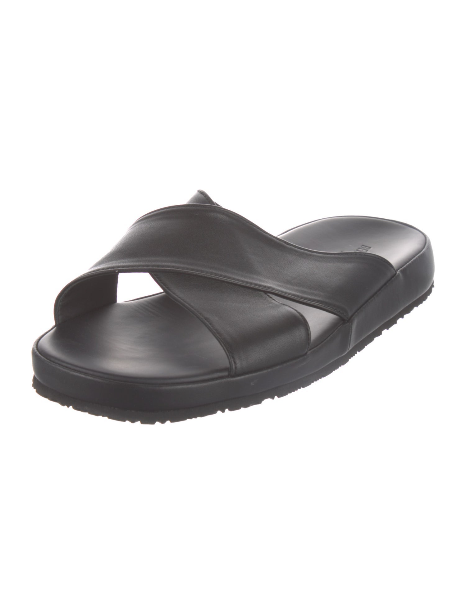 Bergdorf Goodman Leather Slides