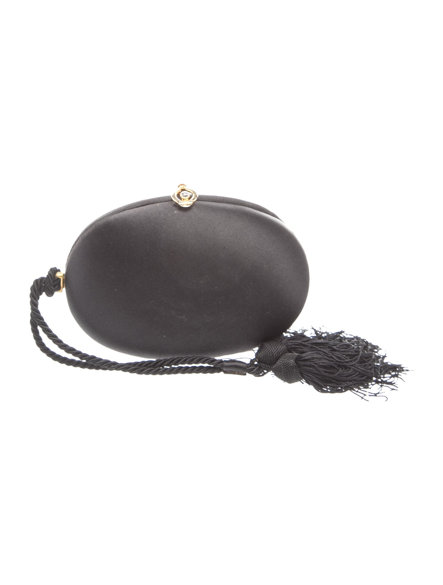 Bergdorf Goodman Satin Minaudière Vintage