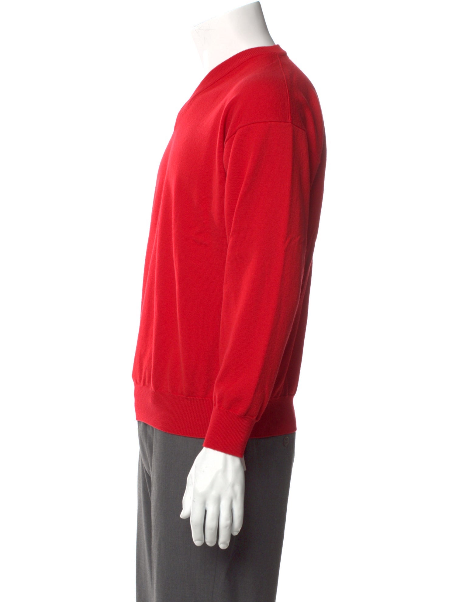 Bergdorf Goodman Merino Wool V-Neck Pullover