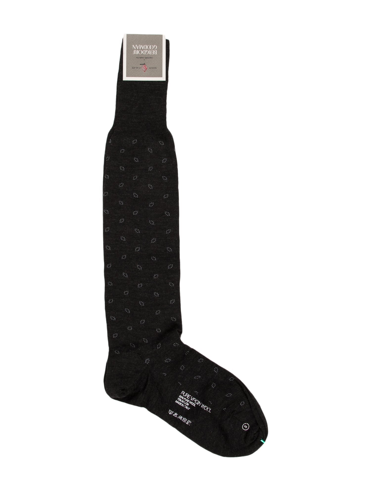 Bergdorf Goodman Wool Knee Socks