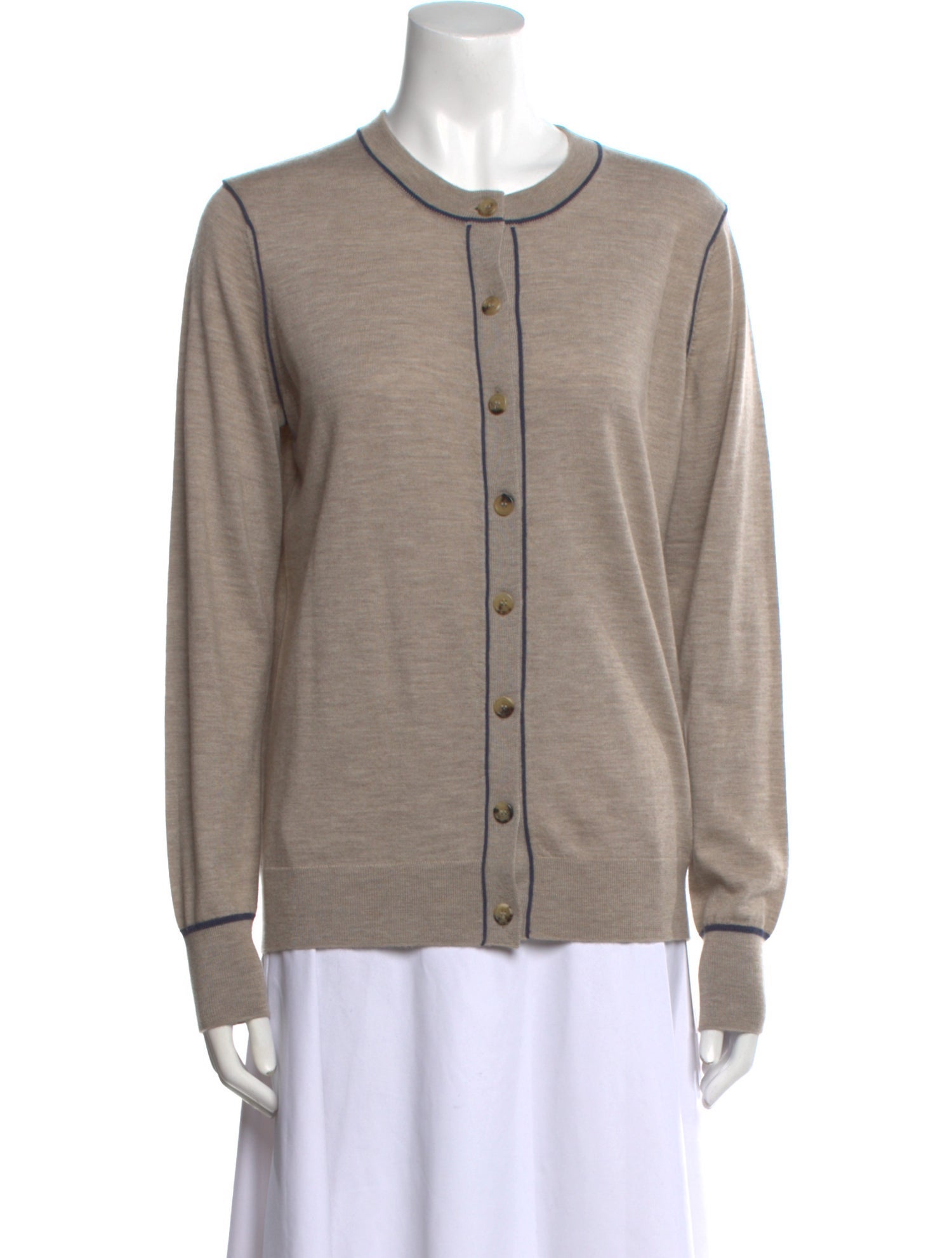 Black Goat Cashmere Cashmere Crew Neck Sweater