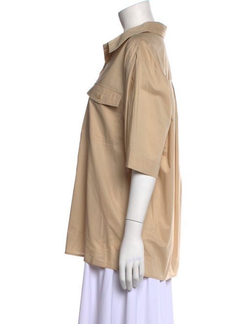 Birgitte Herskind Short Sleeve Button-Up Top