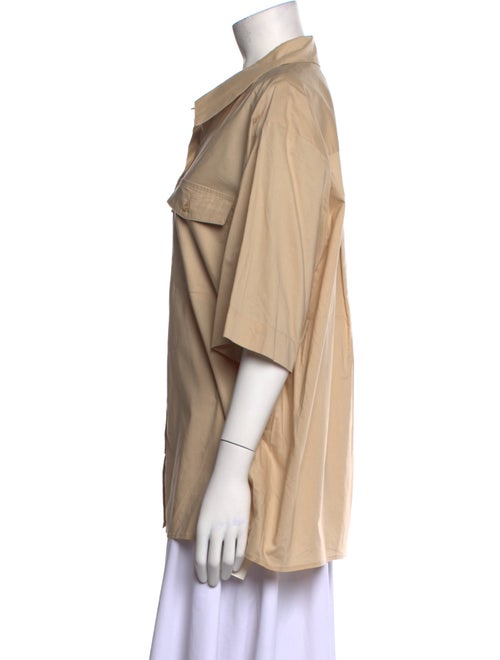 Birgitte Herskind Short Sleeve Button-Up Top