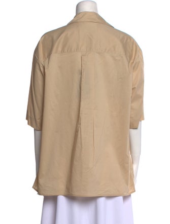 Birgitte Herskind Short Sleeve Button-Up Top