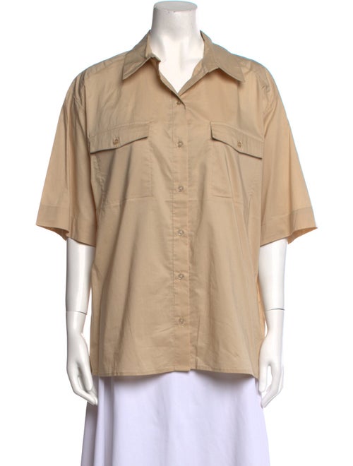 Birgitte Herskind Short Sleeve Button-Up Top