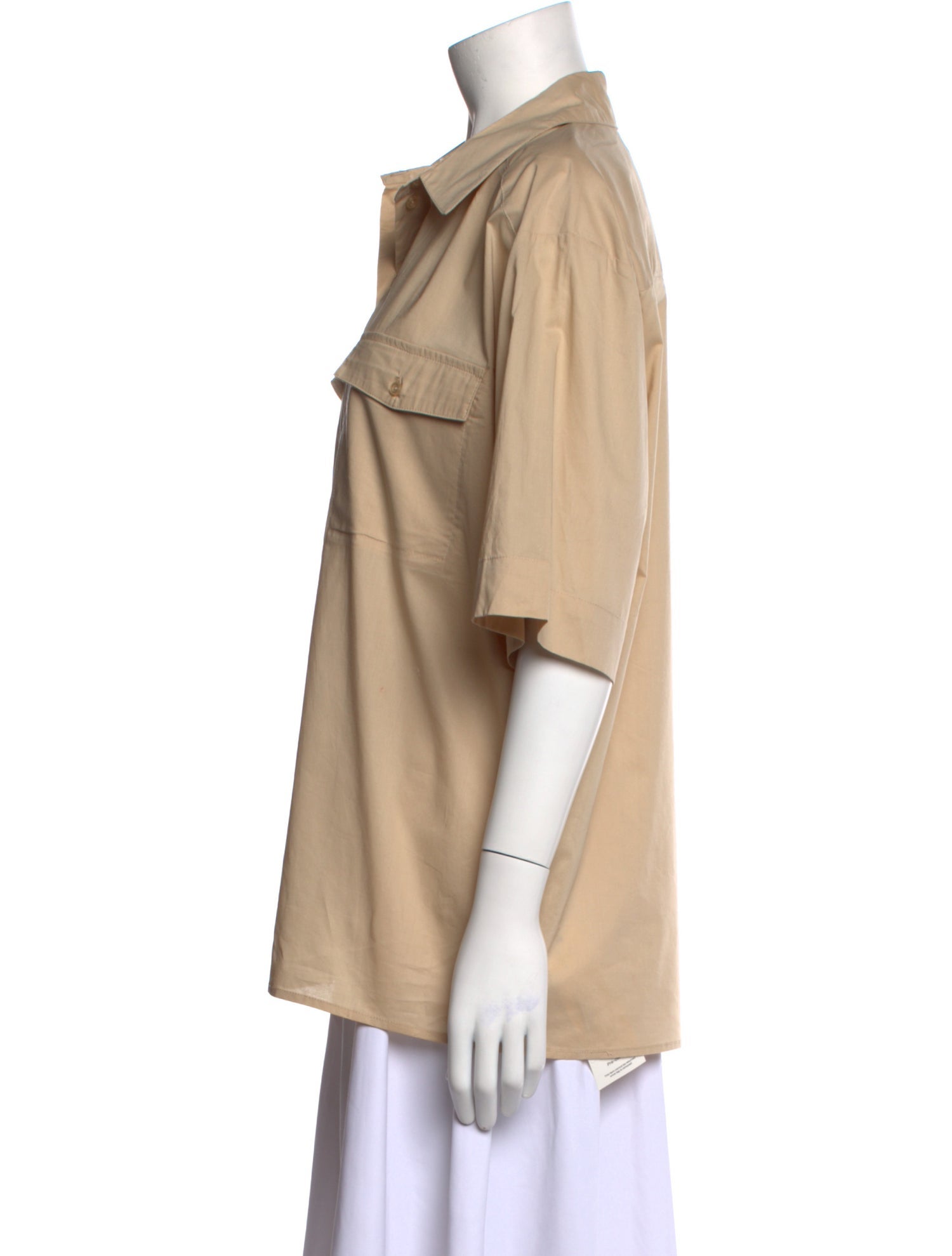 Birgitte Herskind Short Sleeve Button-Up Top