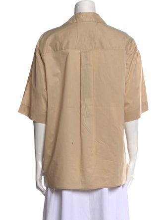 Birgitte Herskind Short Sleeve Button-Up Top