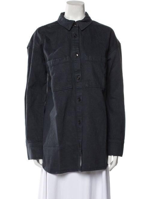 Birgitte Herskind Long Sleeve Button-Up Top