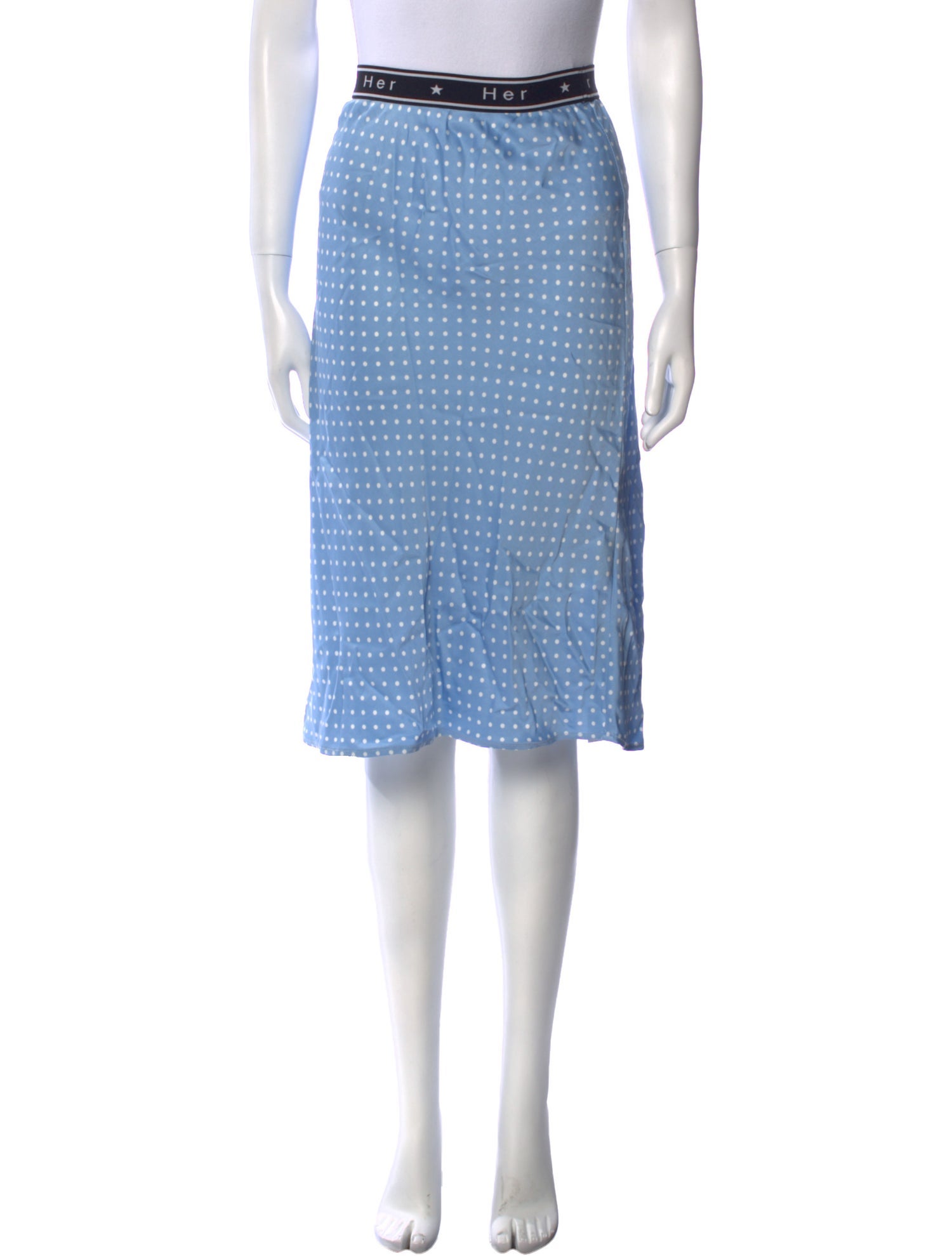 Birgitte Herskind Polka Dot Print Knee-Length Skirt