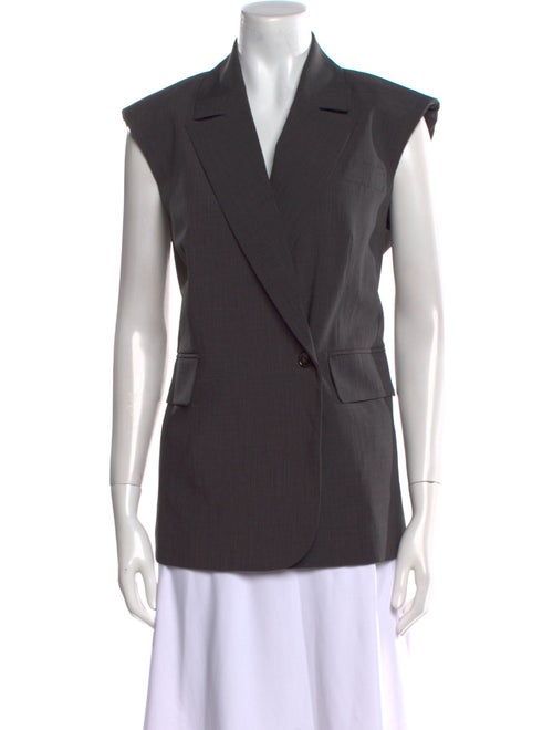 Birgitte Herskind Sleeveless Button-Up Top