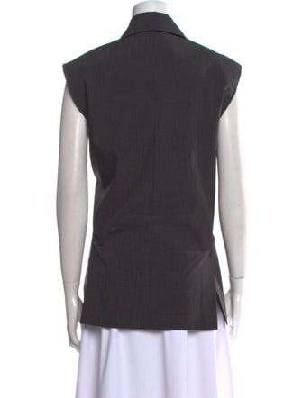 Birgitte Herskind Sleeveless Button-Up Top