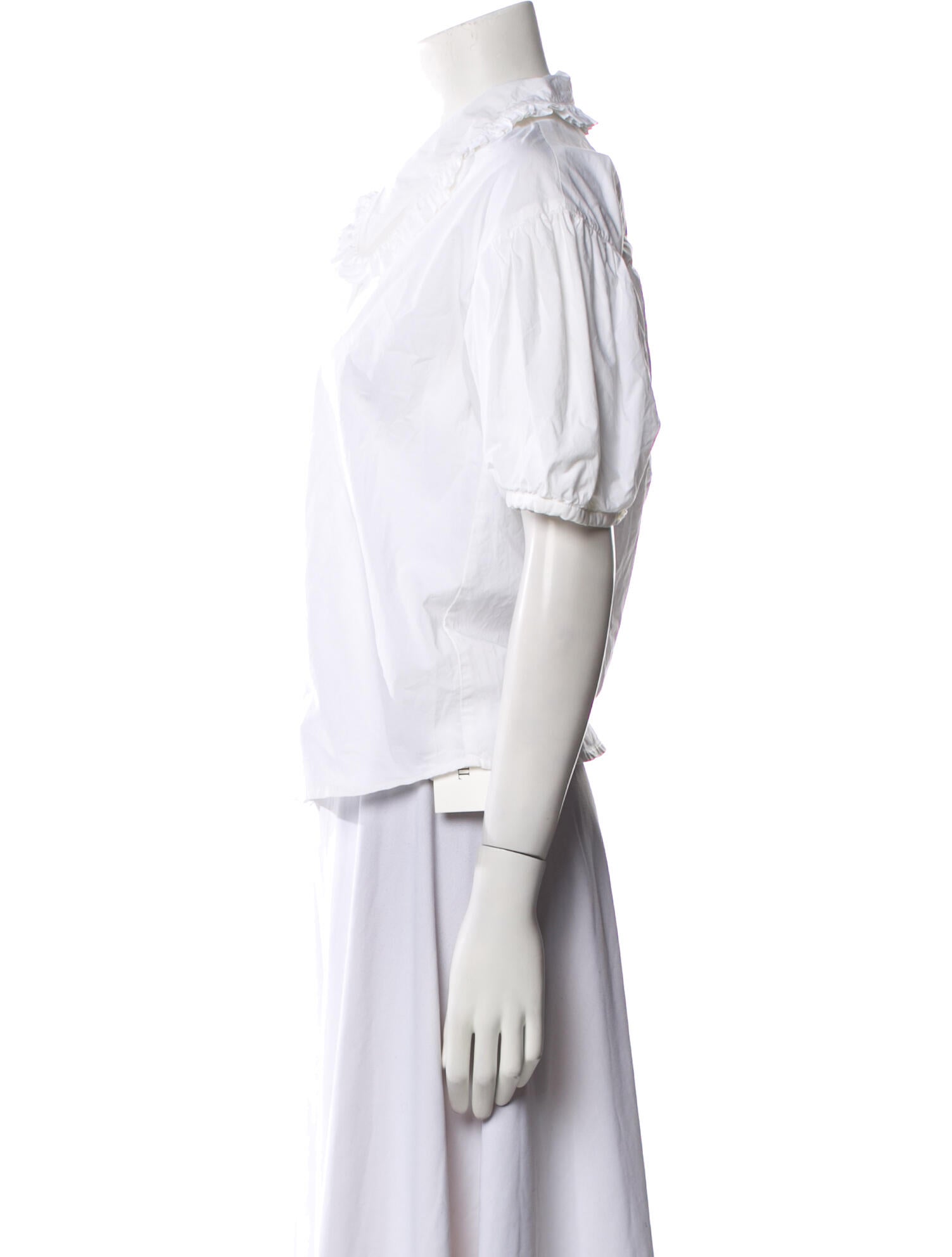 Birgitte Herskind Short Sleeve Button-Up Top