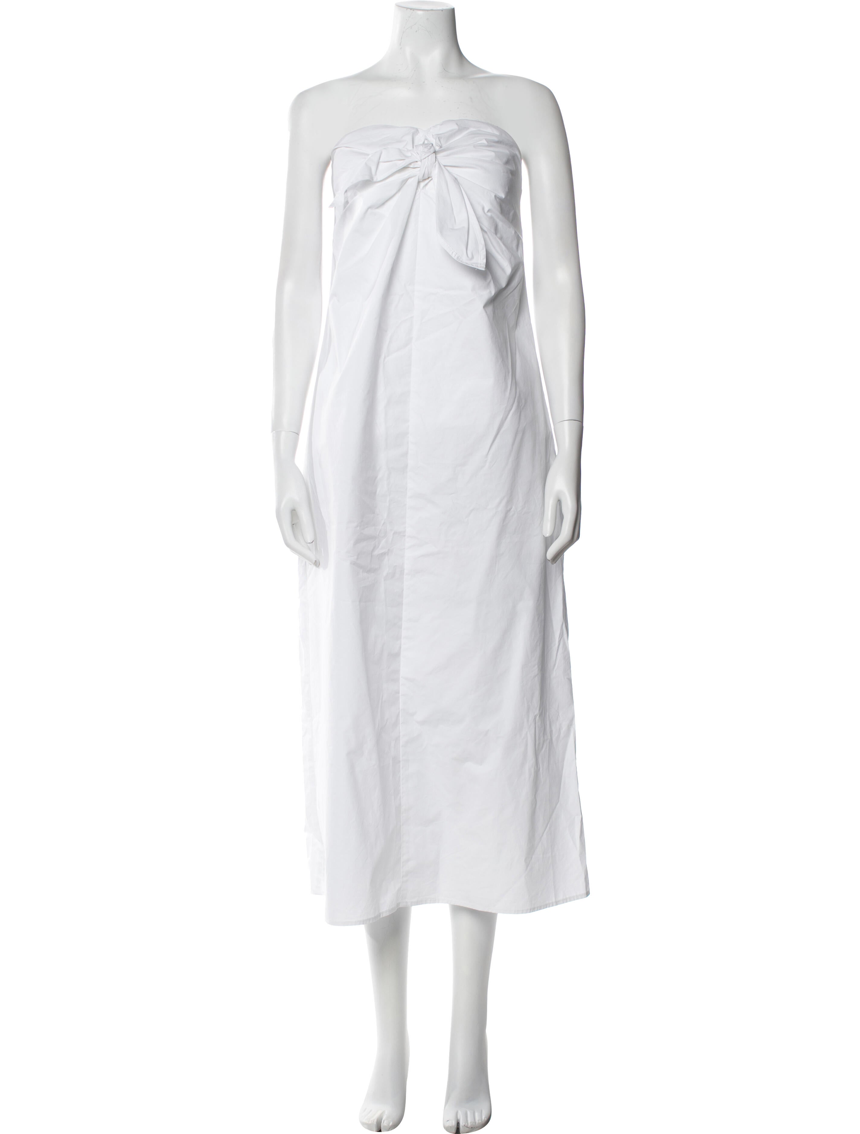 Birgitte Herskind Strapless Midi Length Dress