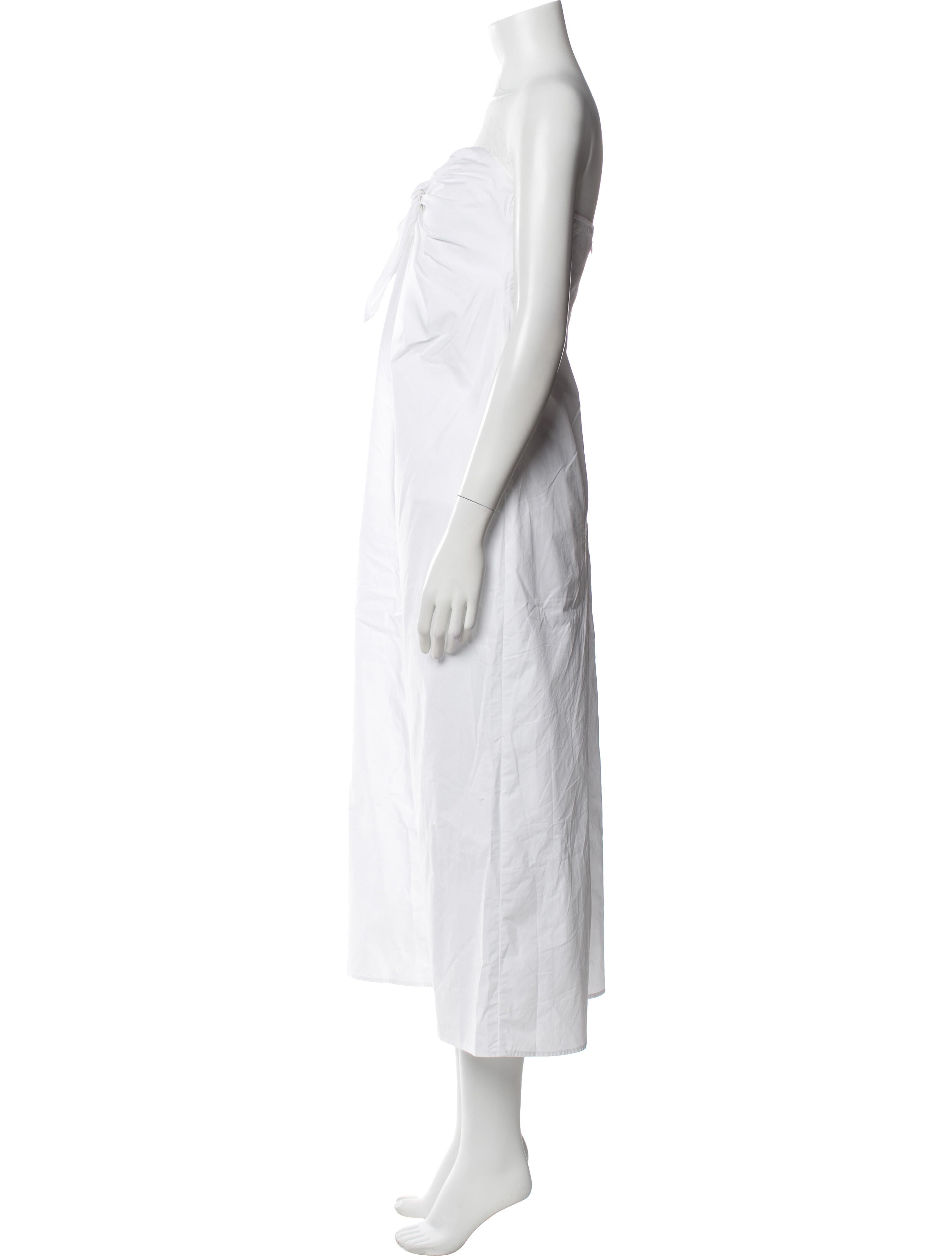 Birgitte Herskind Strapless Midi Length Dress