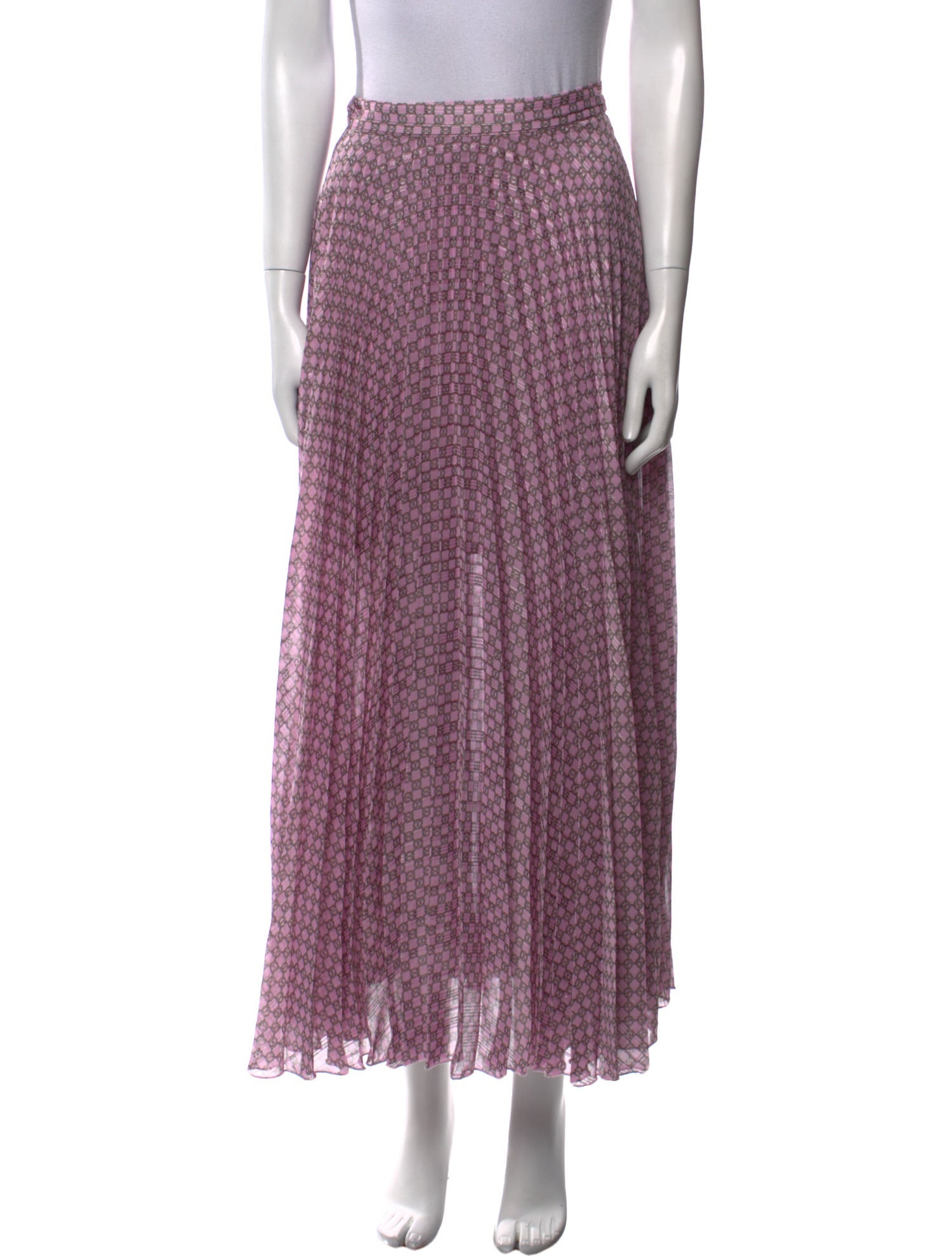 Birgitte Herskind Printed Midi Length Skirt