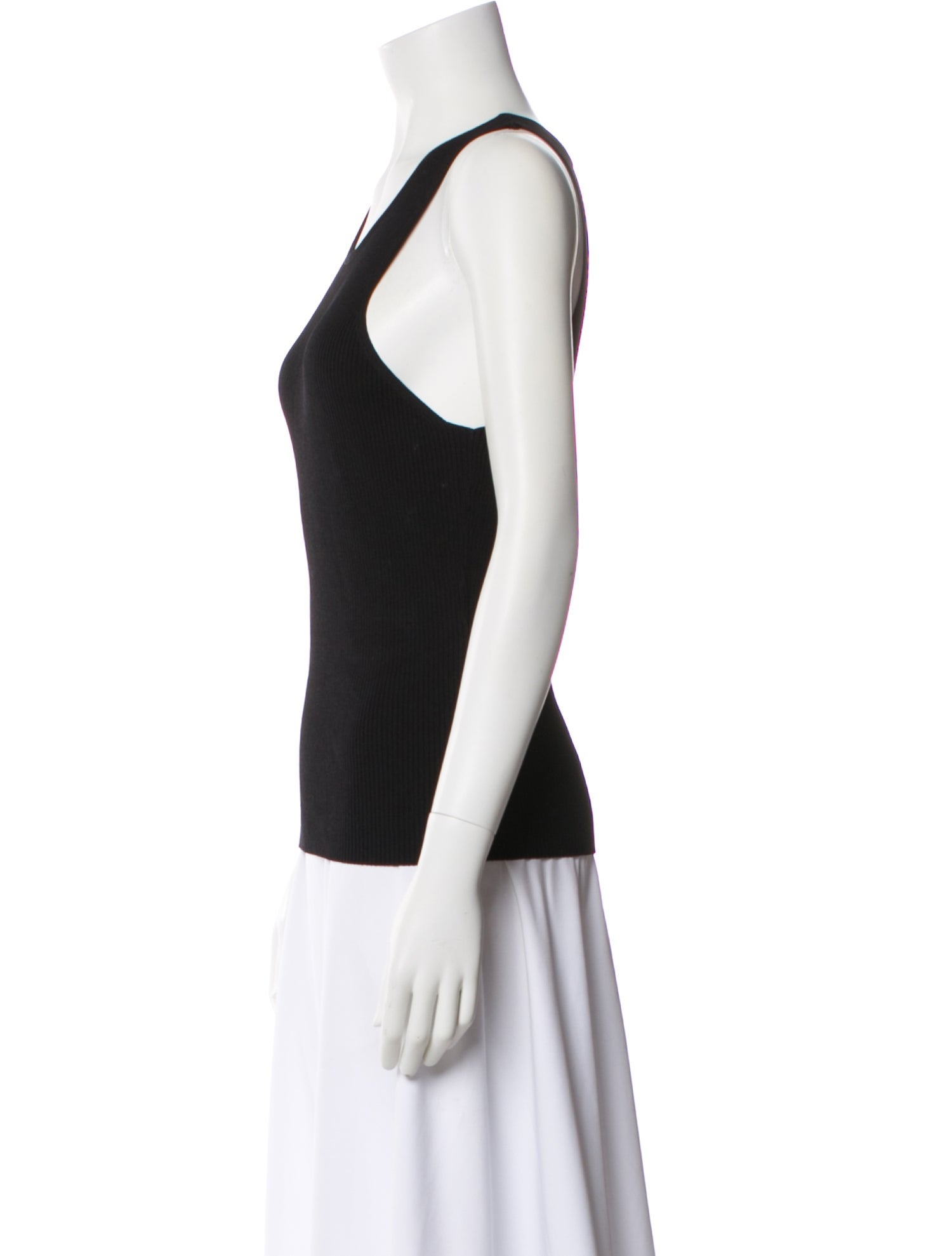 Birgitte Herskind Silk Scoop Neck Top