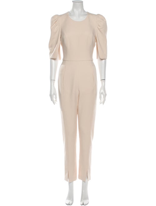 Black Halo Scoop Neck Jumpsuit Black