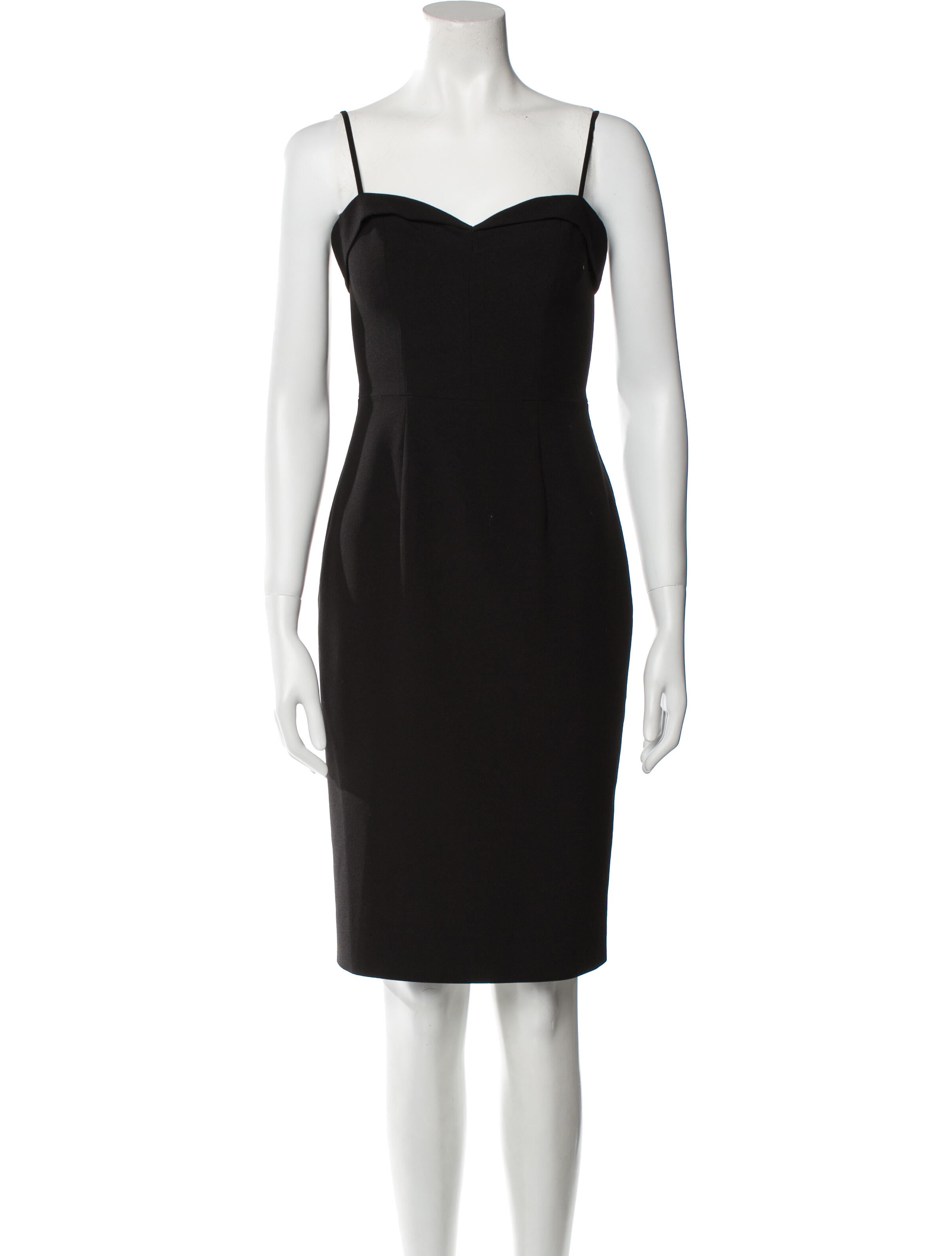 Black Halo Square Neckline Knee-Length Dress w/ Tags