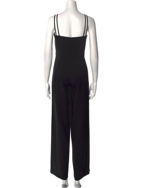 Black Halo V-Neck Jumpsuit