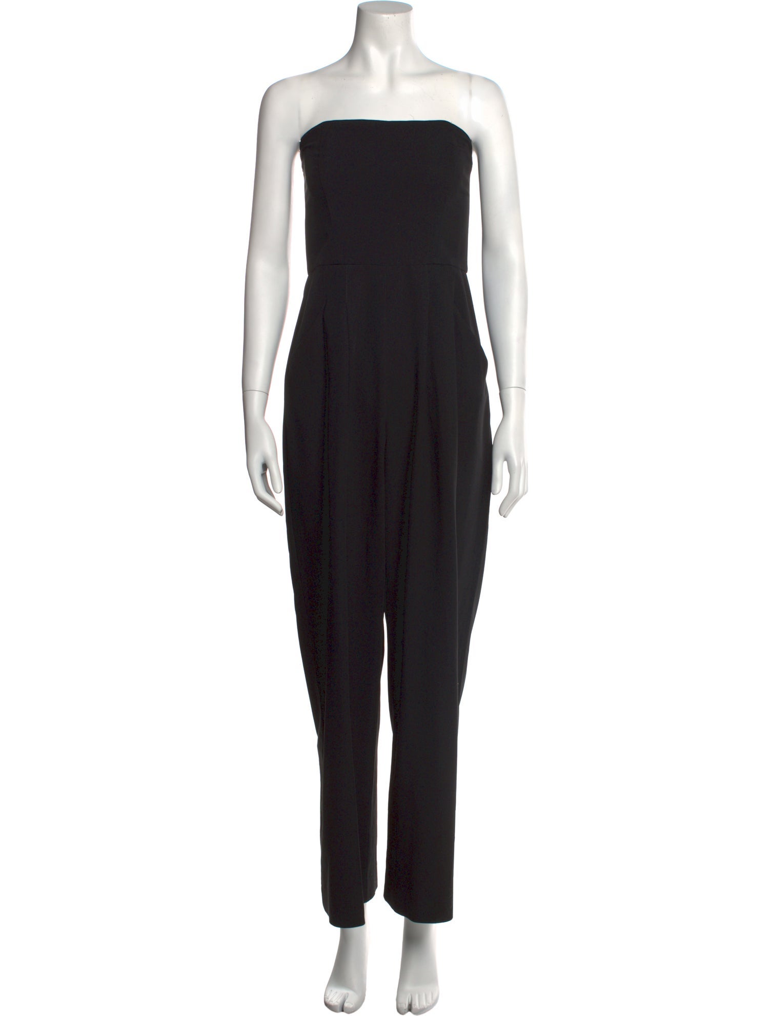 Black Halo Strapless Jumpsuit