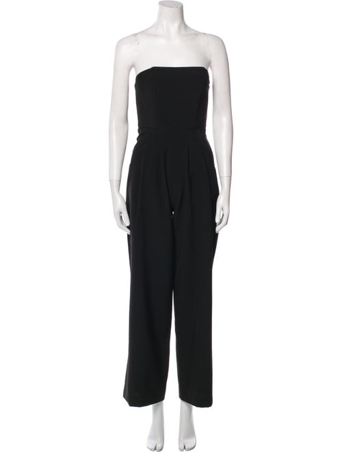 Black Halo Strapless Jumpsuit