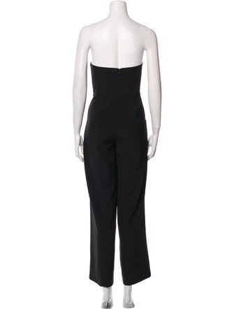 Black Halo Strapless Jumpsuit