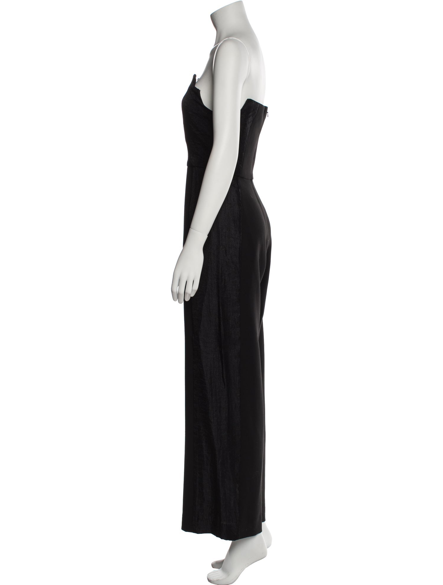 Black Halo Strapless Jumpsuit