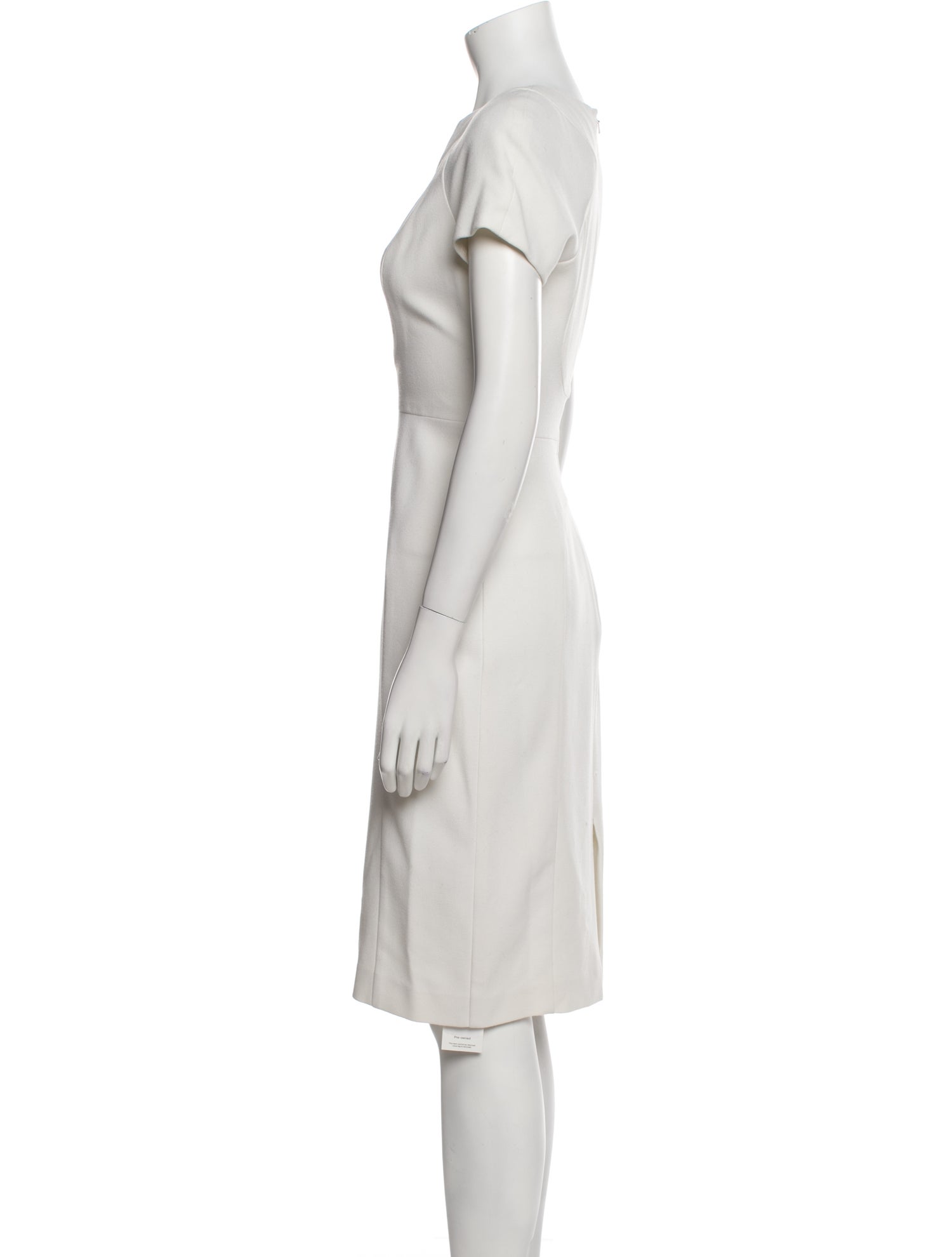 Black Halo Scoop Neck Knee-Length Dress