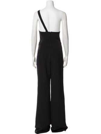 Black Halo Off-The-Shoulder Jumpsuit