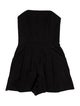 Black Halo Strapless Romper