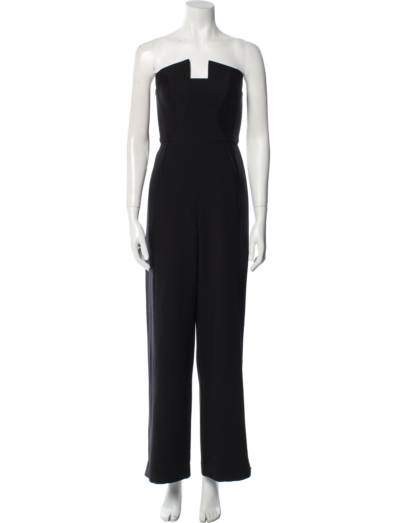 Black Halo Strapless Jumpsuit