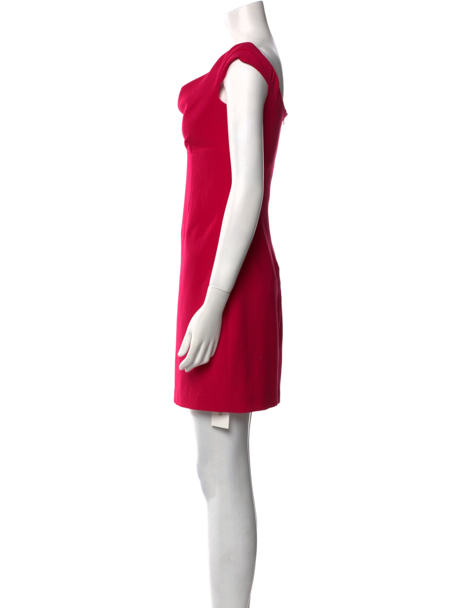 Black Halo Cowl Neck Mini Dress