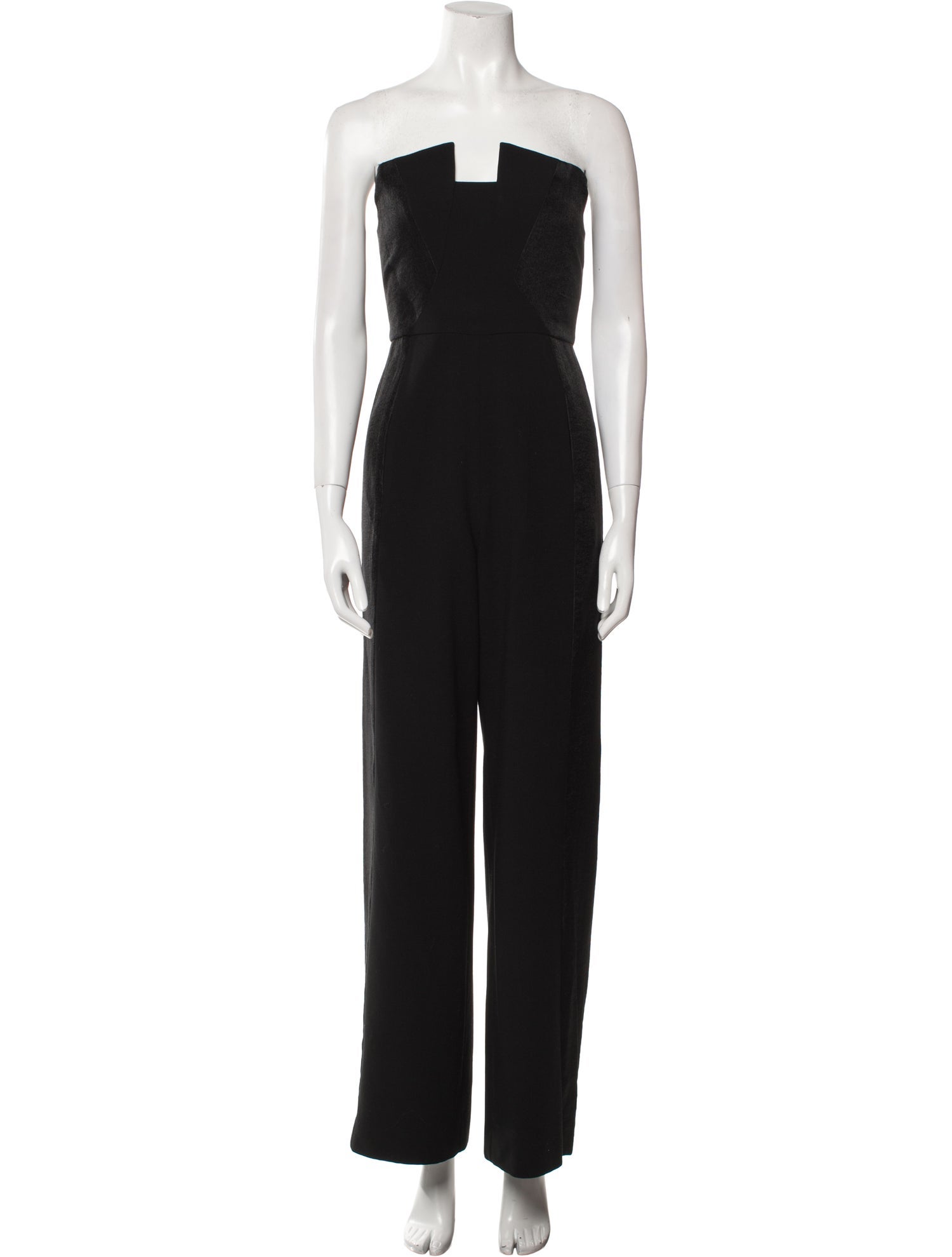 Black Halo Strapless Jumpsuit