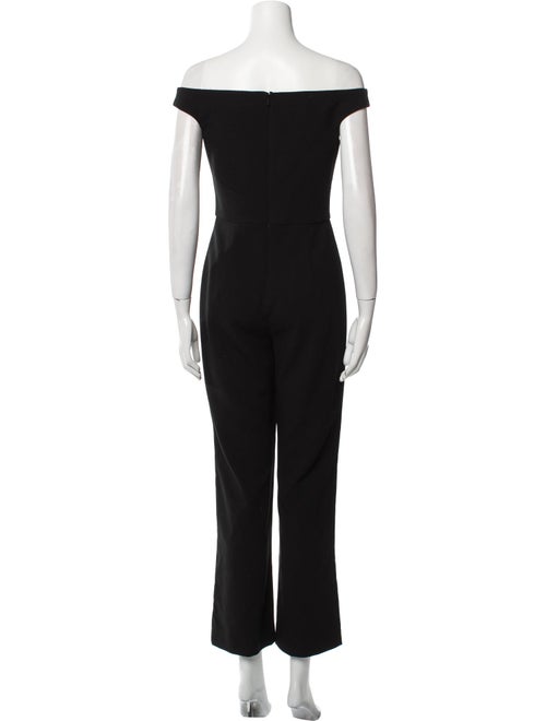 Black Halo Off-The-Shoulder Jumpsuit