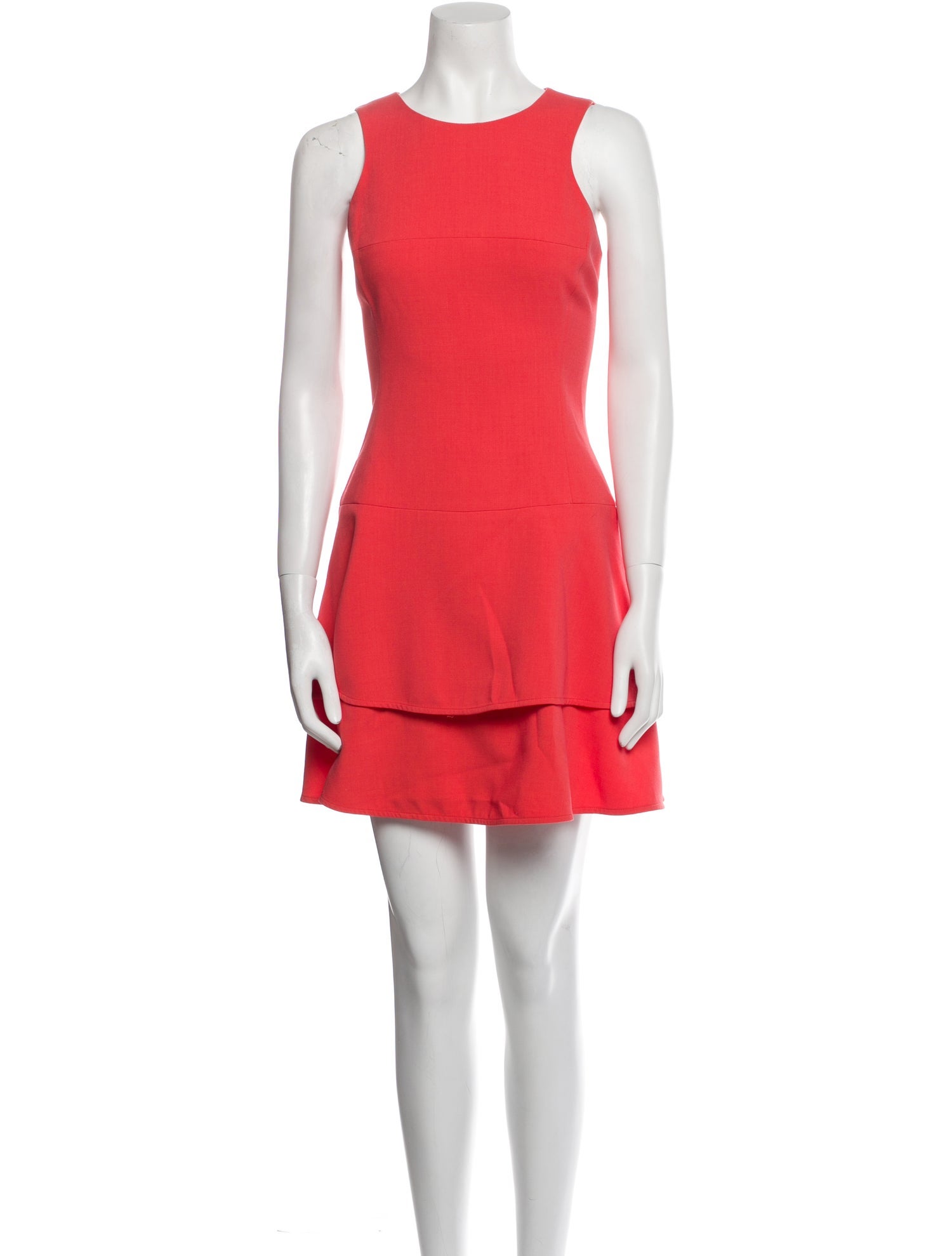 Black Halo Crew Neck Mini Dress