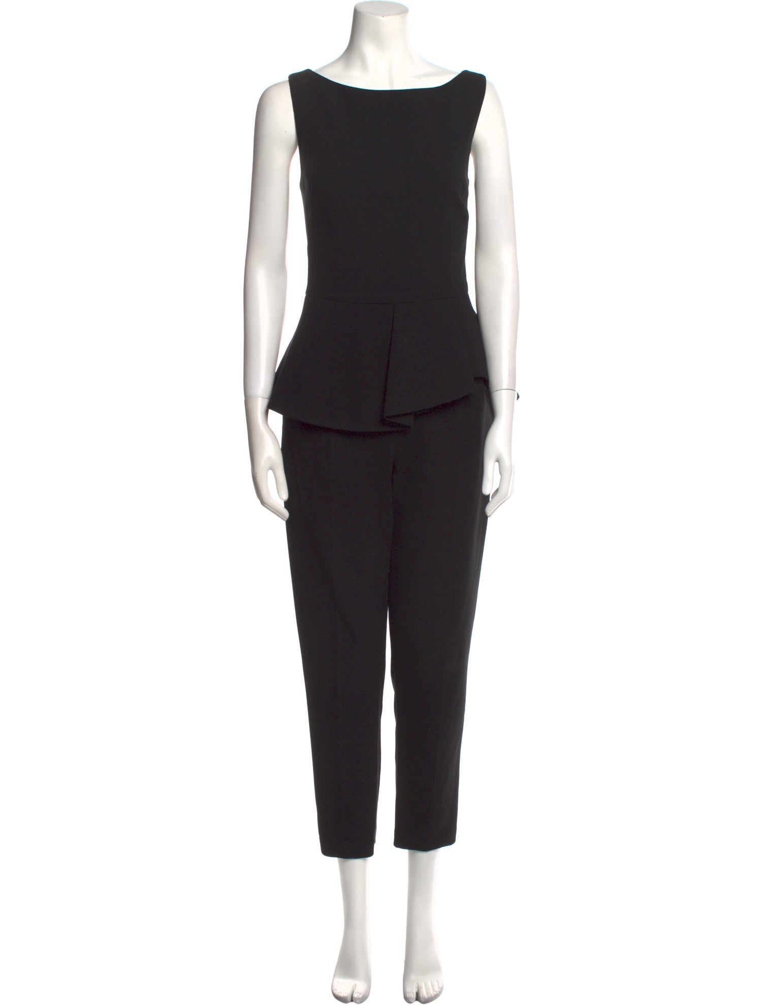 Black Halo Scoop Neck Jumpsuit