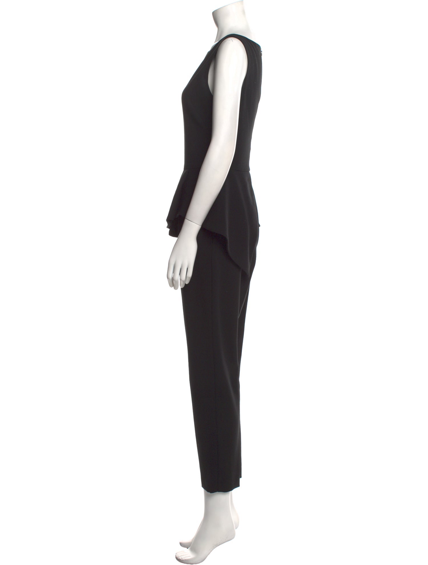Black Halo Scoop Neck Jumpsuit